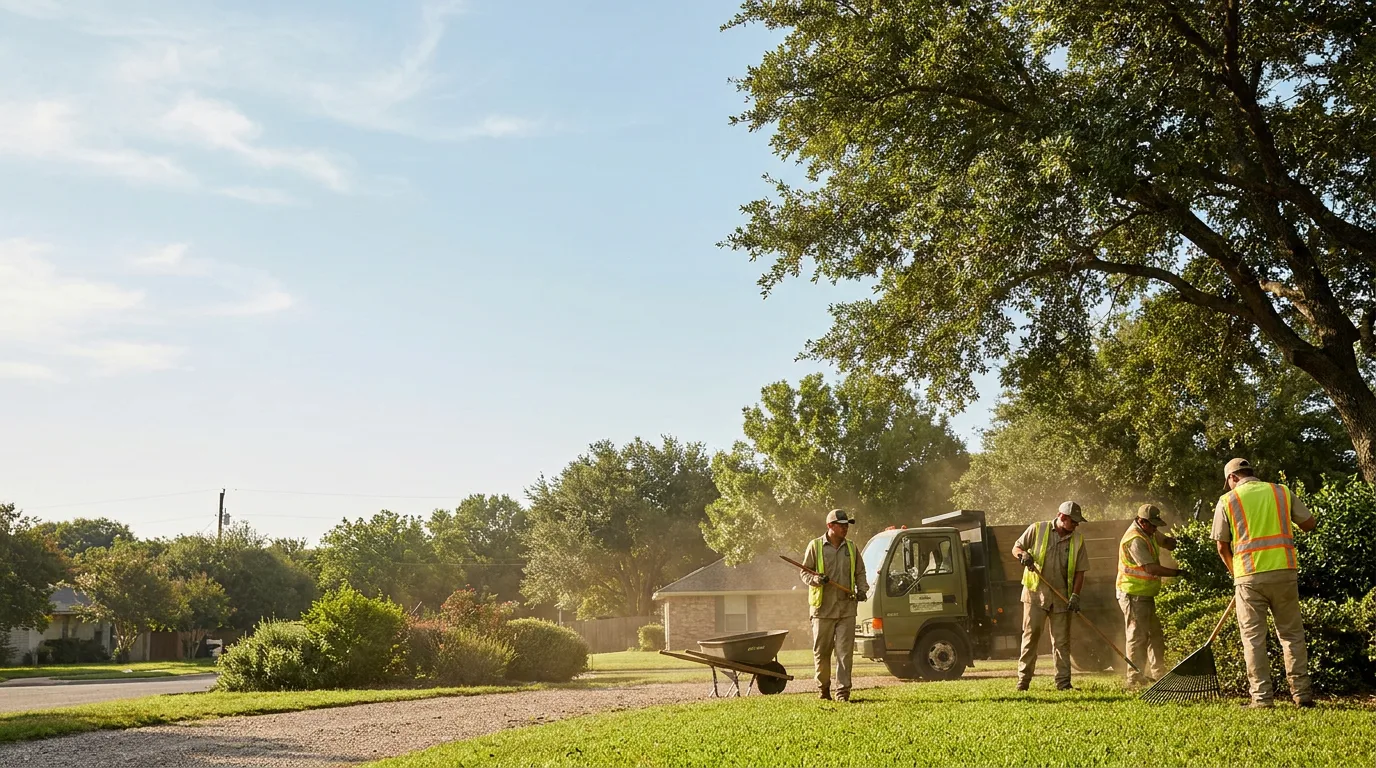 Landscaping in Mercedes, TX near me
